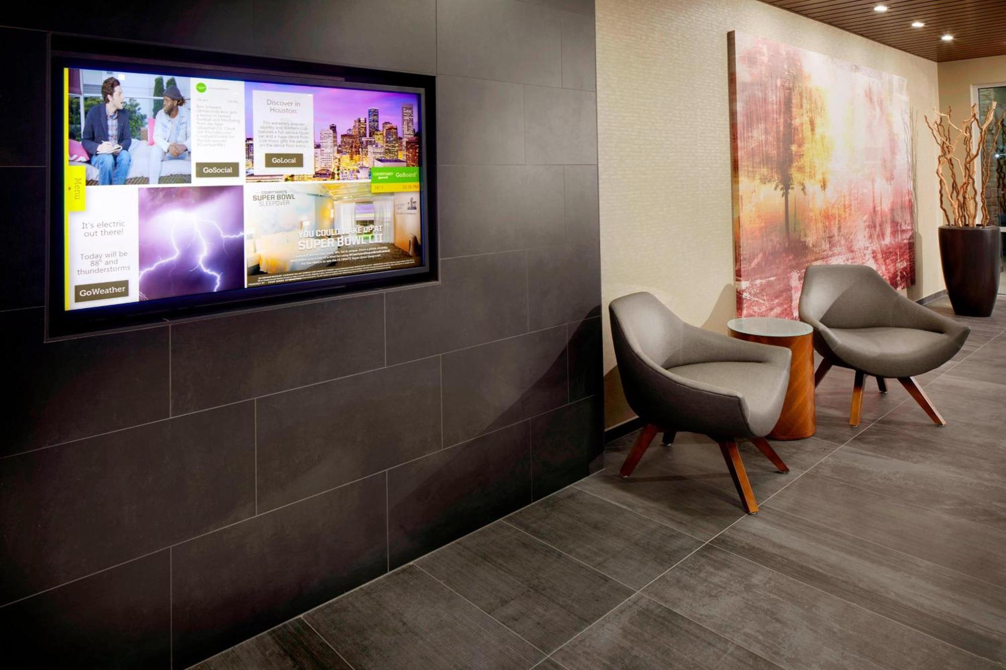 Готель Courtyard By Marriott Houston Intercontinental Airport Екстер'єр фото